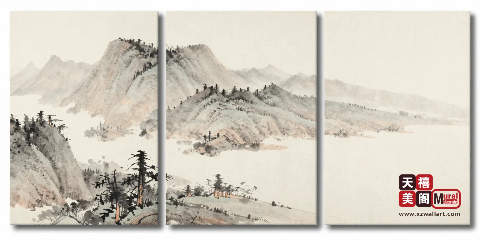 竹石小品·偏左·竖版